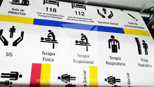 Señales para sedes de ESSALUD
