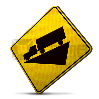 ¡No pierdas el freno! La guía definitiva sobre señales de pendientes peligrosas para conductores en Lima y Arequipa. 2 señales de advertencia para pendientes peligrosas instaladas en la ruta Lima - Arequipa